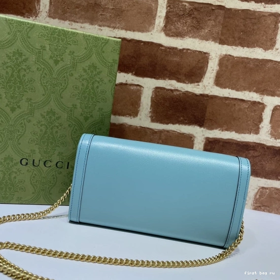 Firstbag ru bamboo with chain Diana wallet Gucci 0716
